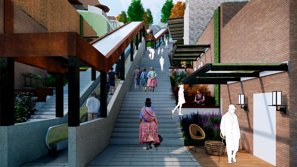 Diseño del proyecto urbano integral en el distrito 9 del municipio de la paz como activador de regeneración urbana