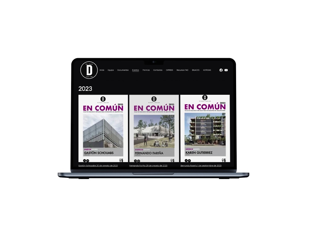 PORTAL WEB TAC-TallerD - FAADU UMSA - imagen 2