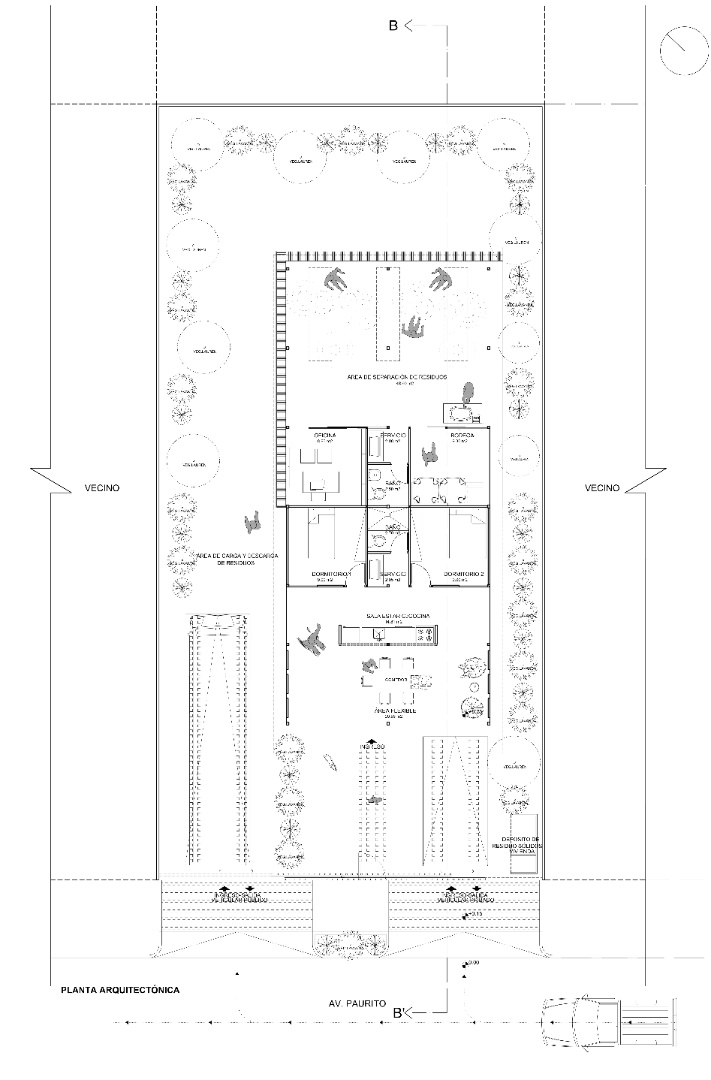 Vivienda de producción en Crecimiento-Mitigación-Potenciación. Periferia del ex vertedero Normandia/SCZ - imagen 3