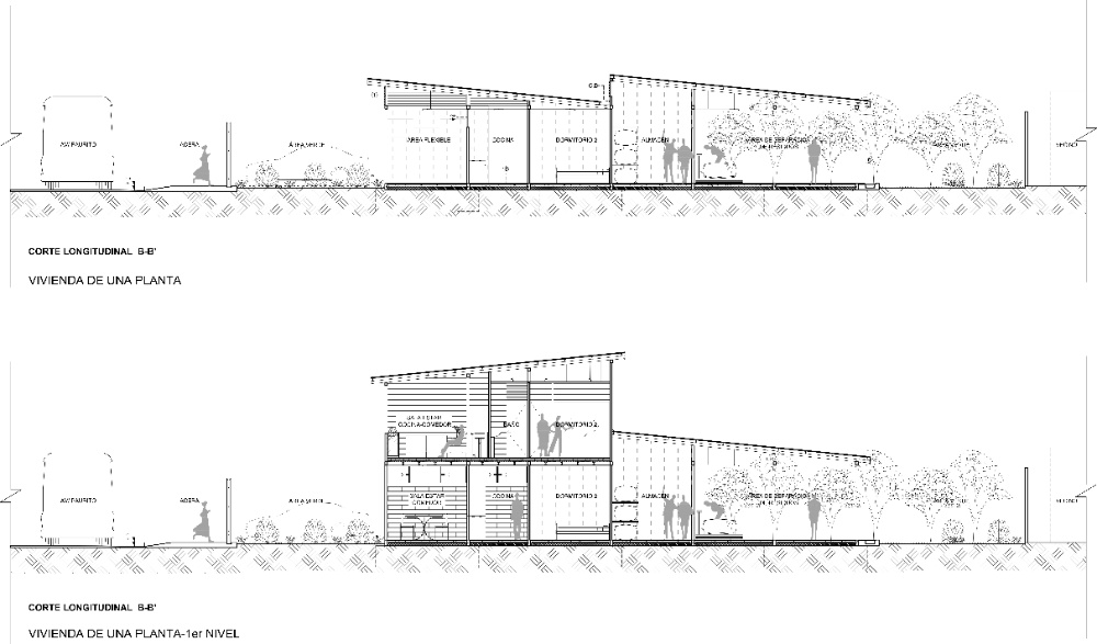 Vivienda de producción en Crecimiento-Mitigación-Potenciación. Periferia del ex vertedero Normandia/SCZ - imagen 7