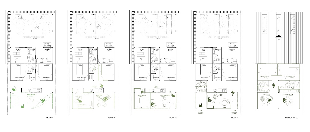 Vivienda de producción en Crecimiento-Mitigación-Potenciación. Periferia del ex vertedero Normandia/SCZ - imagen 9