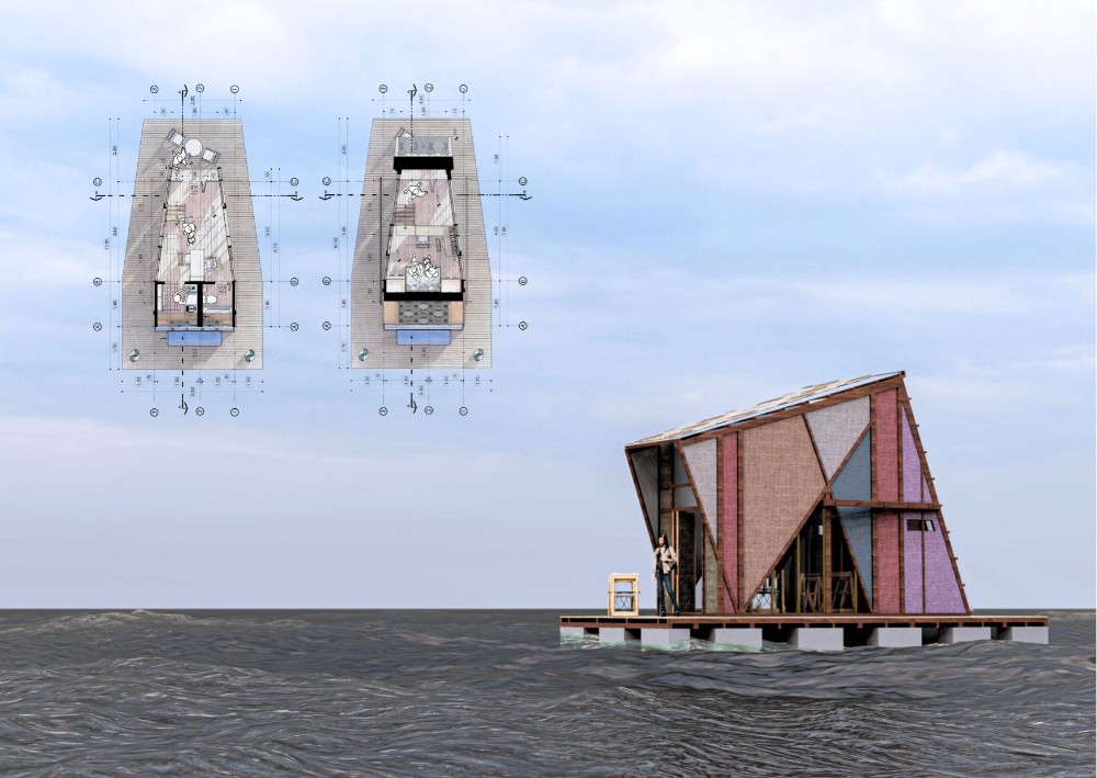 UMA WARU P’IQI - VIENTRE DE AGUA ENTRETEJIDA - imagen 3