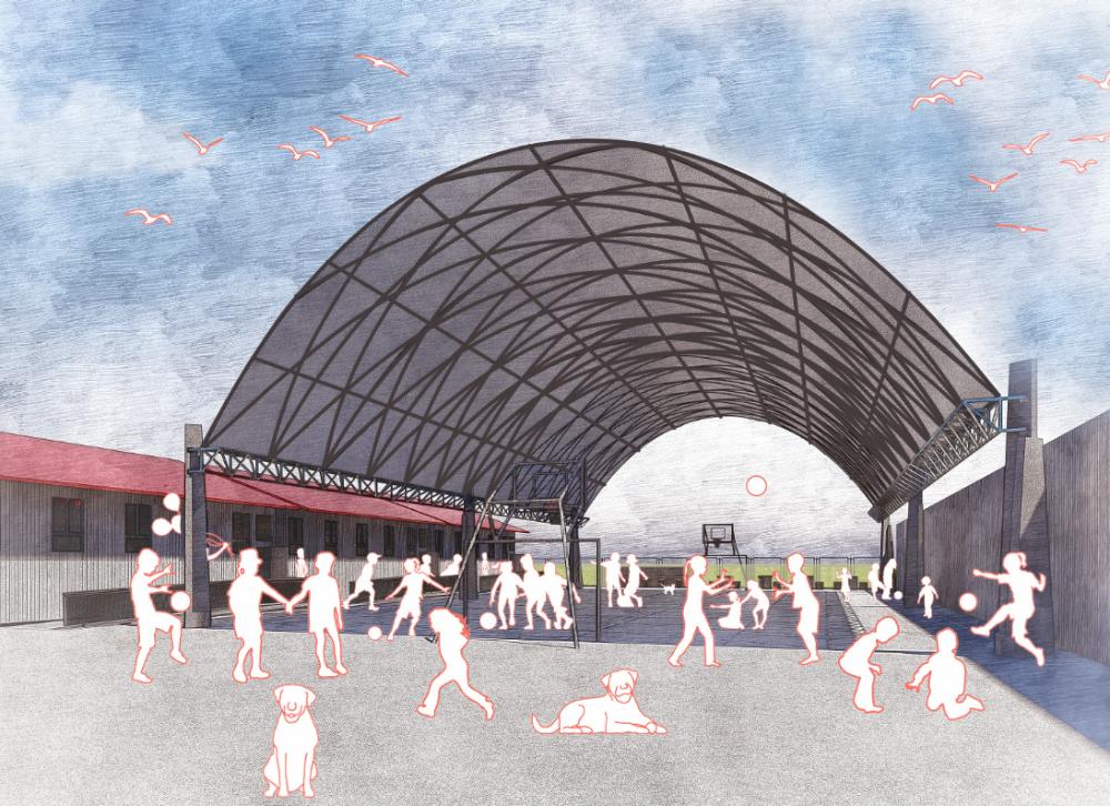 Sombras Tejidas Colegio 6072 - imagen 6