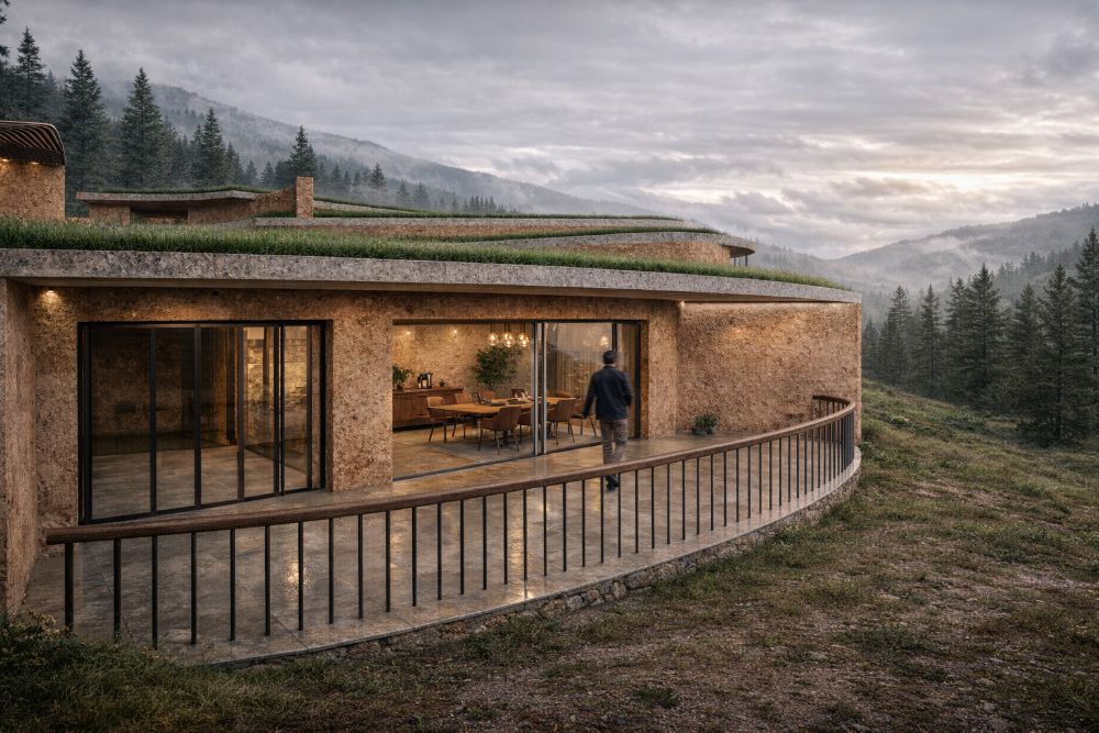 Vivienda Unifamiliar y Producción de vino