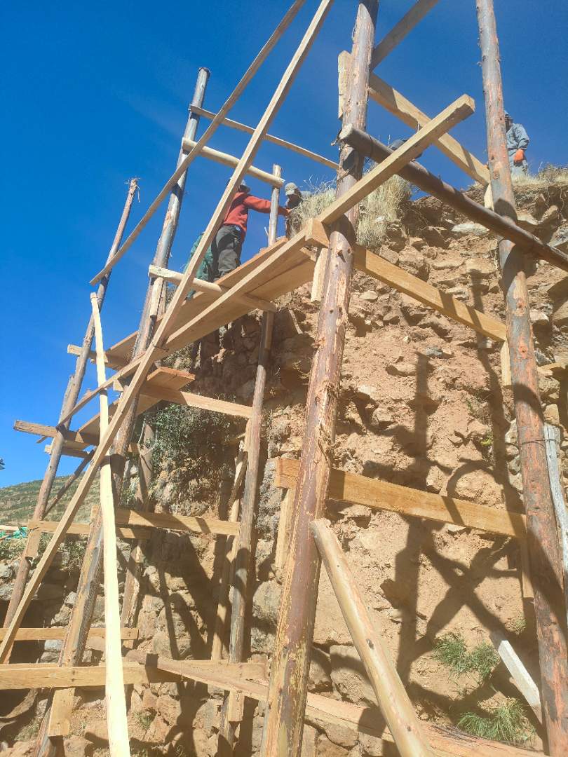 Restauración del Palacio Pilkokaina (Isla del Sol) - imagen 3