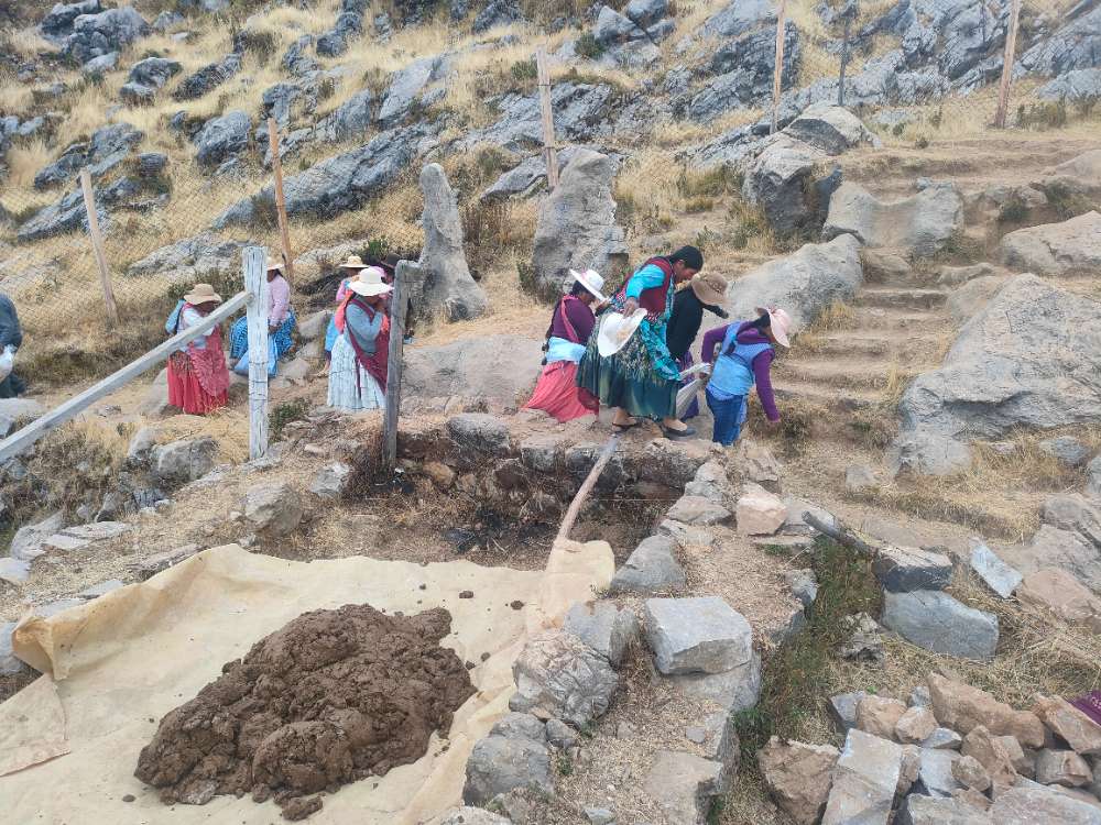 Restauración del Palacio Pilkokaina (Isla del Sol) - imagen 6