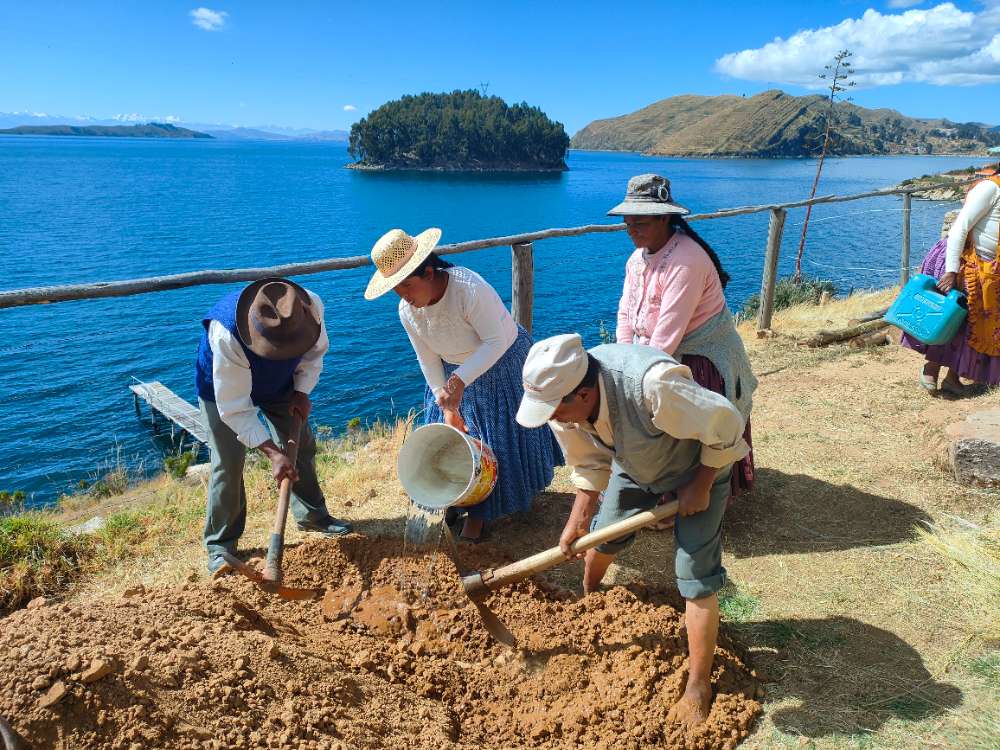 Restauración del Palacio Pilkokaina (Isla del Sol) - imagen 8