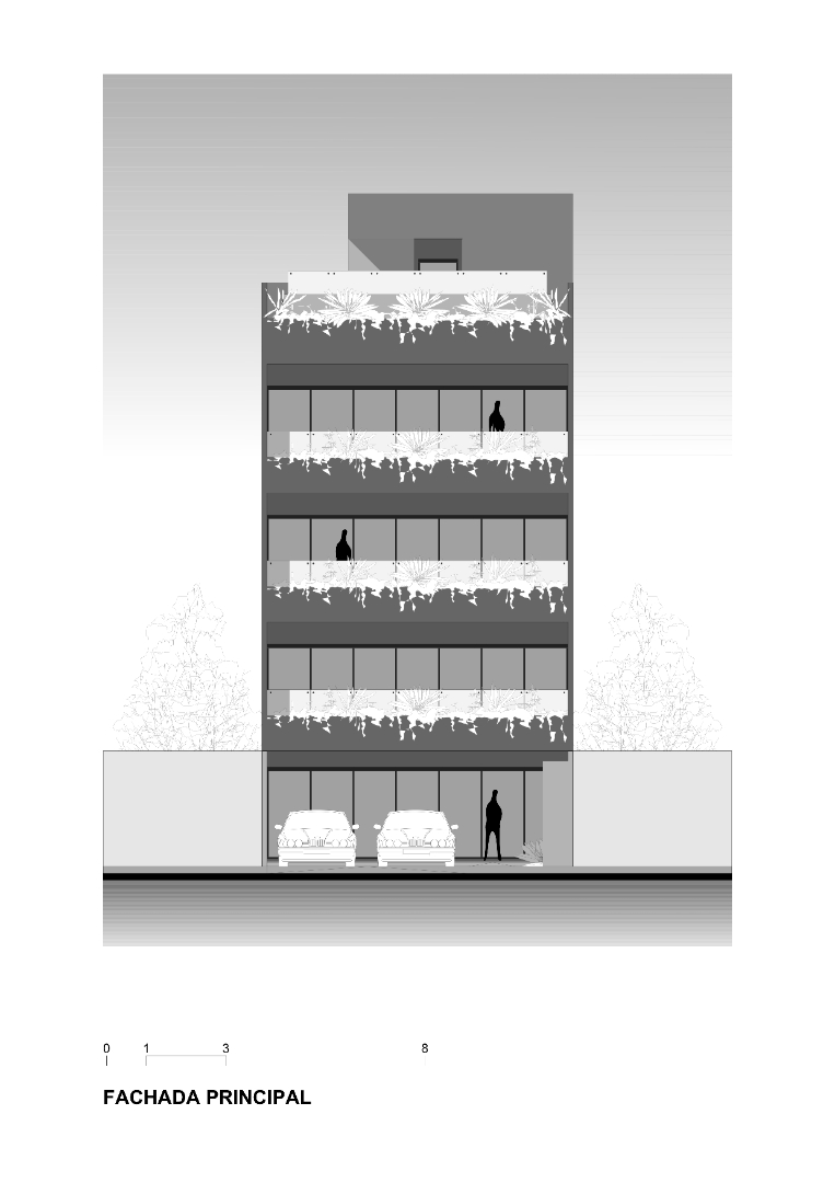 Edificio Multifamiliar / Jardín Noir - imagen 12