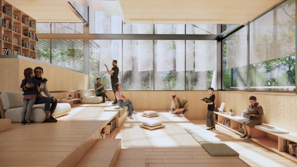 Edificio para las Carreras de Comercio y Negocios Internacionales de la Facultad de ciencias Económicas Financieras y Administrativas de la Universidad técnica de Oruro - imagen 2